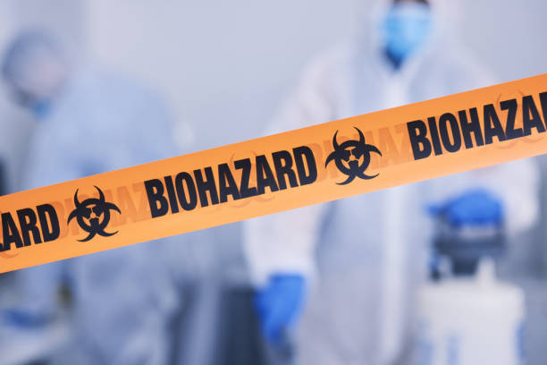 Professional Biohazard technician working in Rock Island, IL